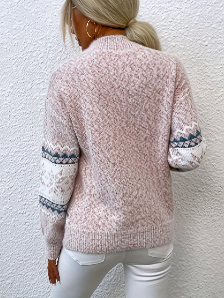 Hildegard | Schneeflocken-Pullover
