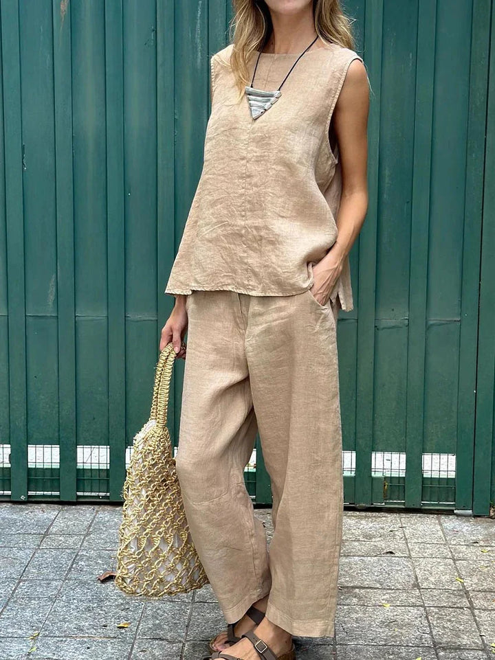 Mia | Handgefertigtes Sommer-Set aus Baumwolle