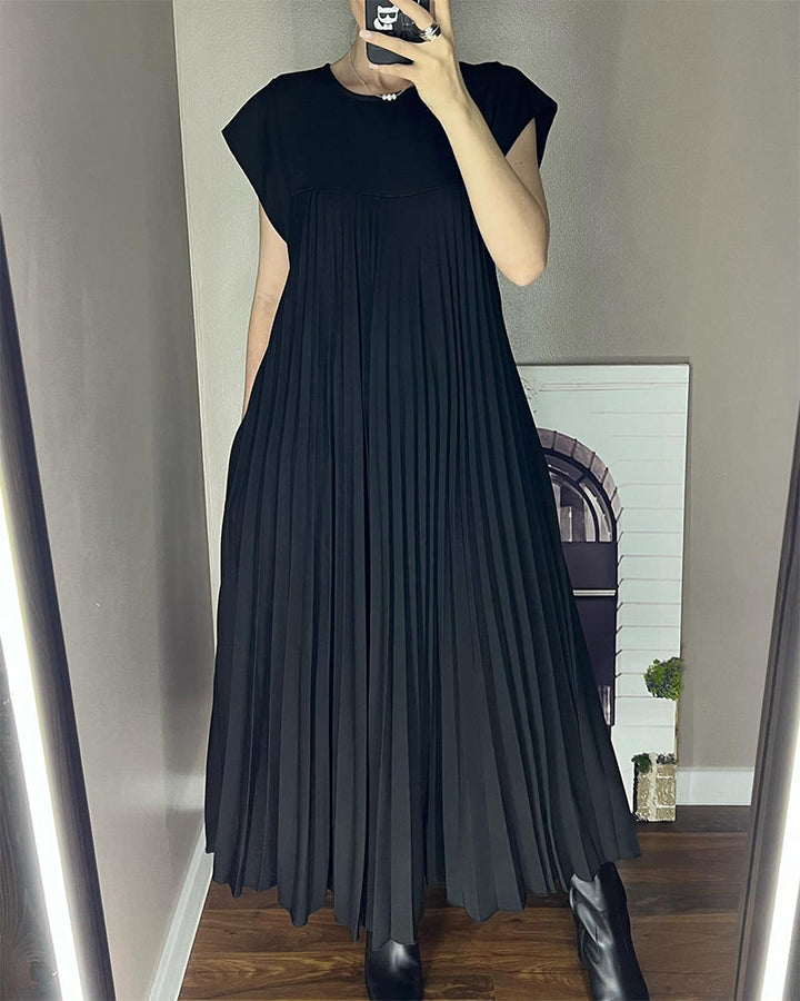 Romy | Elegantes Kleid mit Rundhalsausschnitt