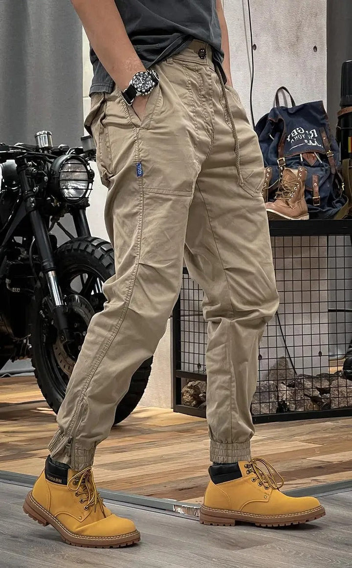 Tomasz | Spodnie Cargo Stretch ze Spandexem