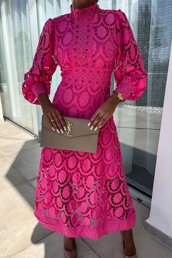 Patricia | Romantischen Muster Kleid