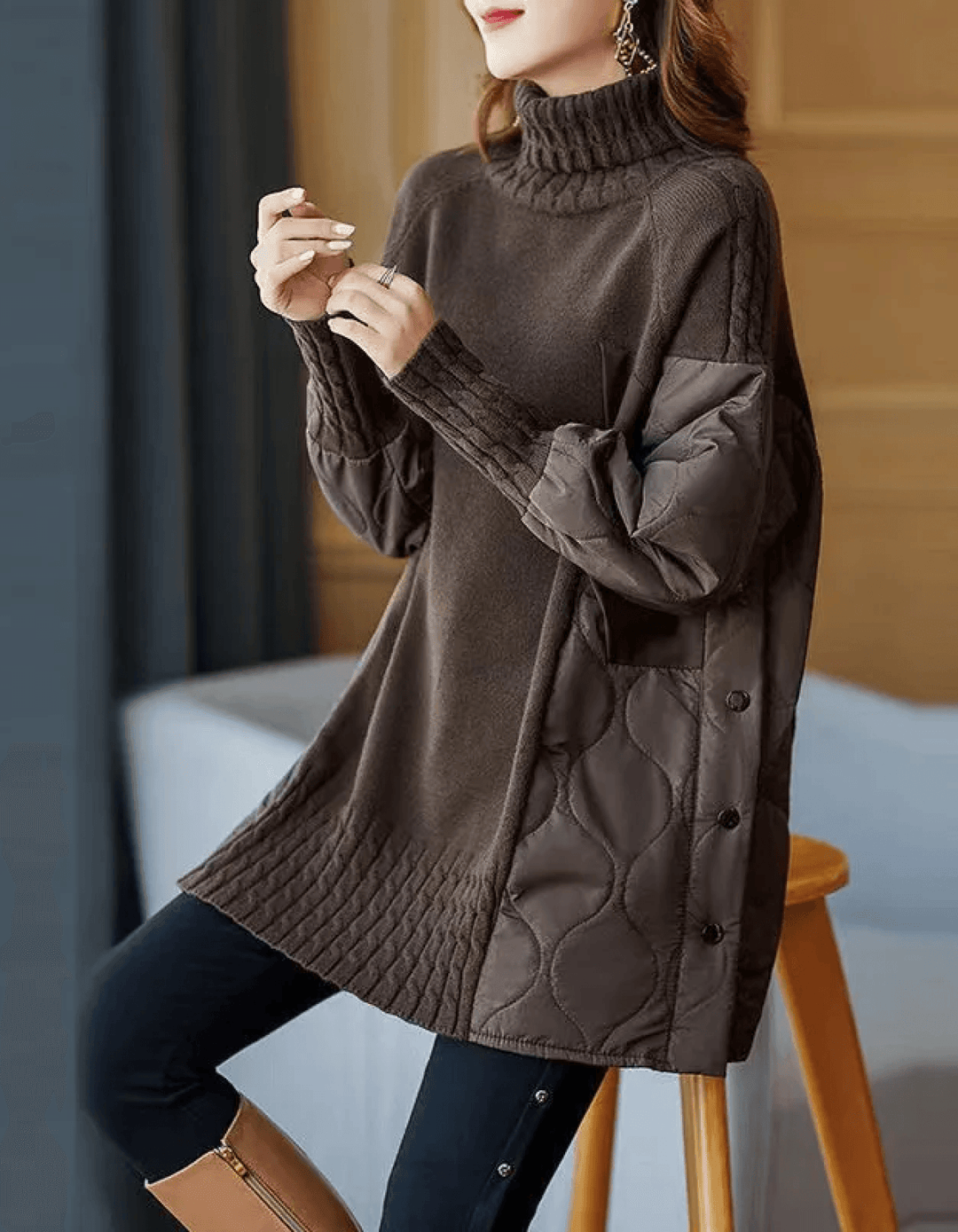 Emmas warme Umarmung | Perfekter Rollkragenpullover