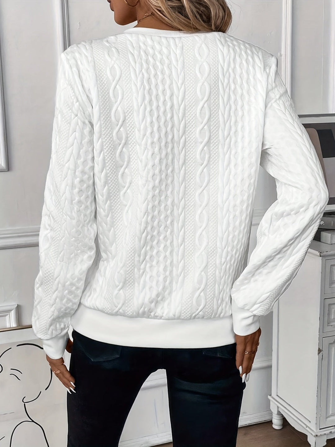 Jasmin | Pullover mit Reißverschluss
