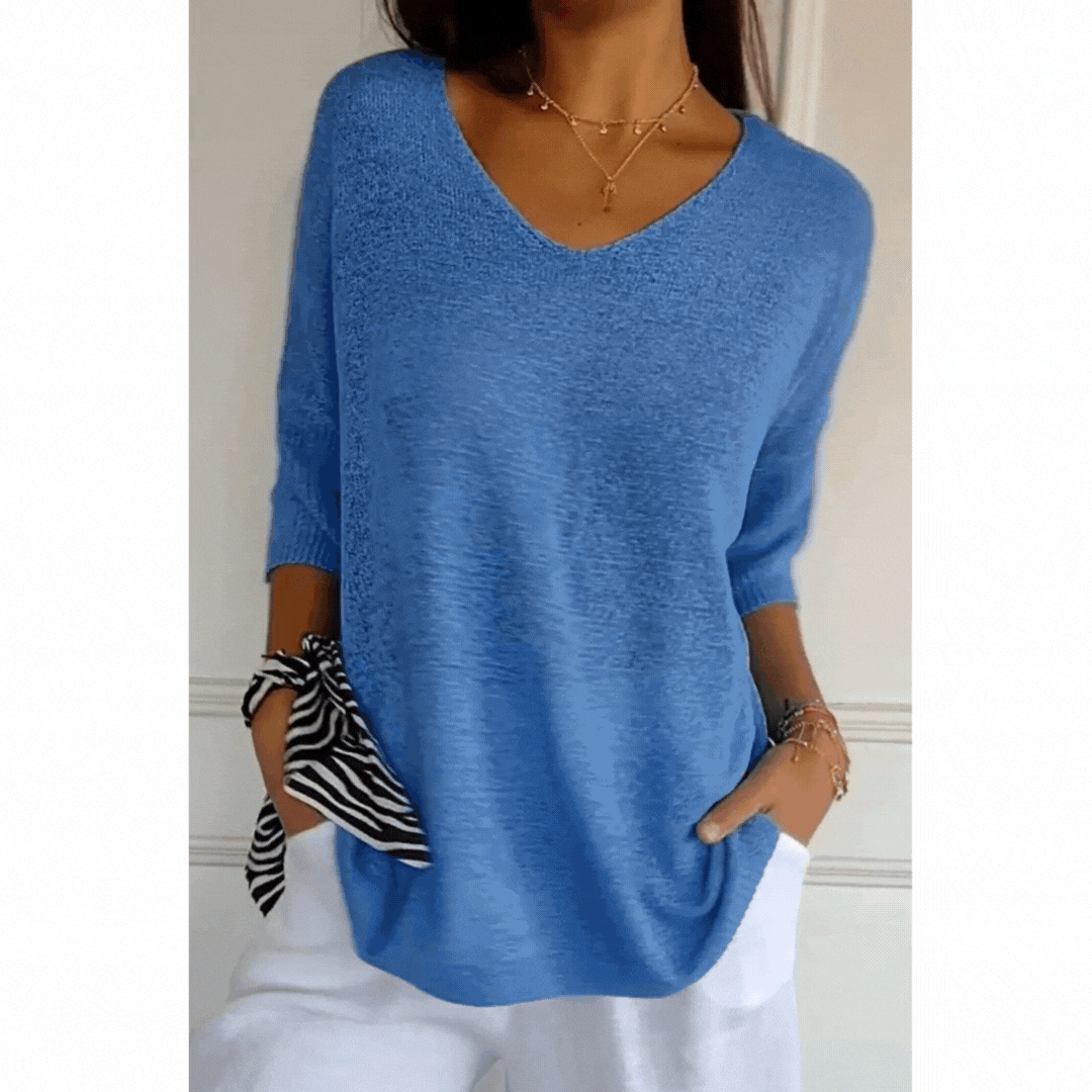 Ninas schickes Sommer-V-Top