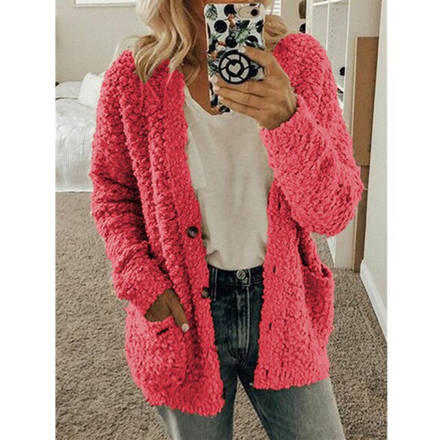 Snuggle | Up Strickjacke in Übergröße