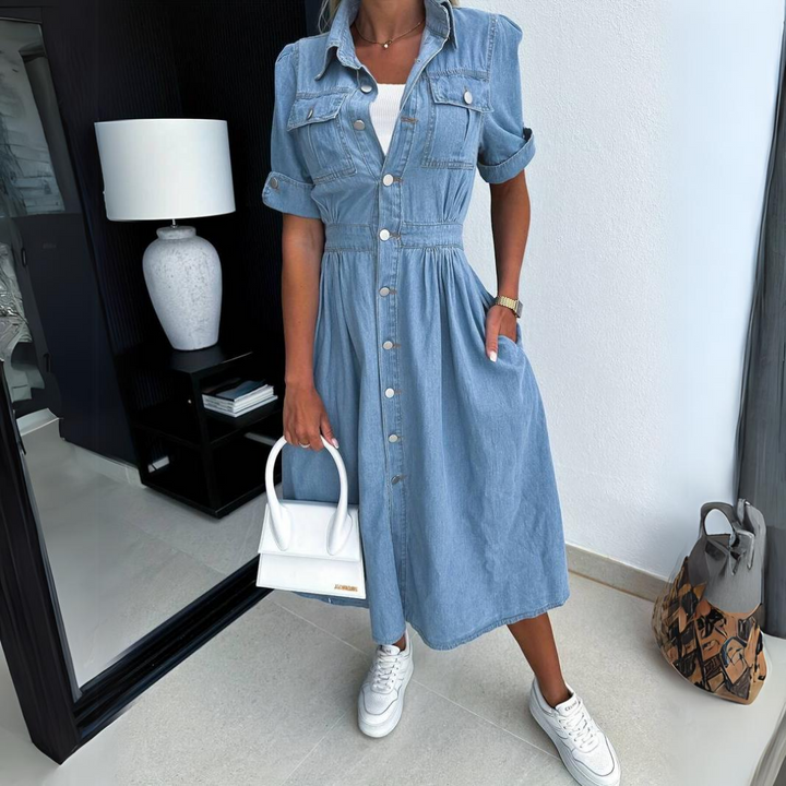 Alissa | Chic Denim Dress Affair