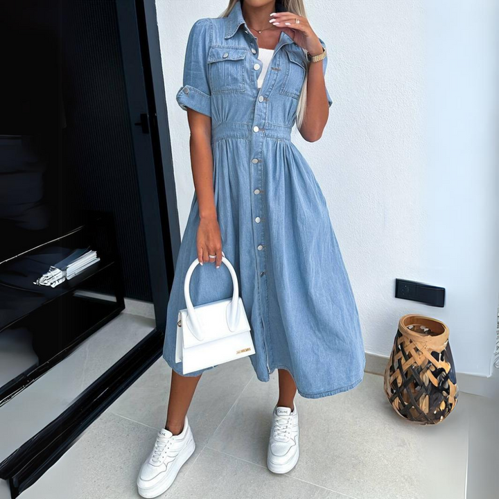 Alissa | Chic Denim Dress Affair