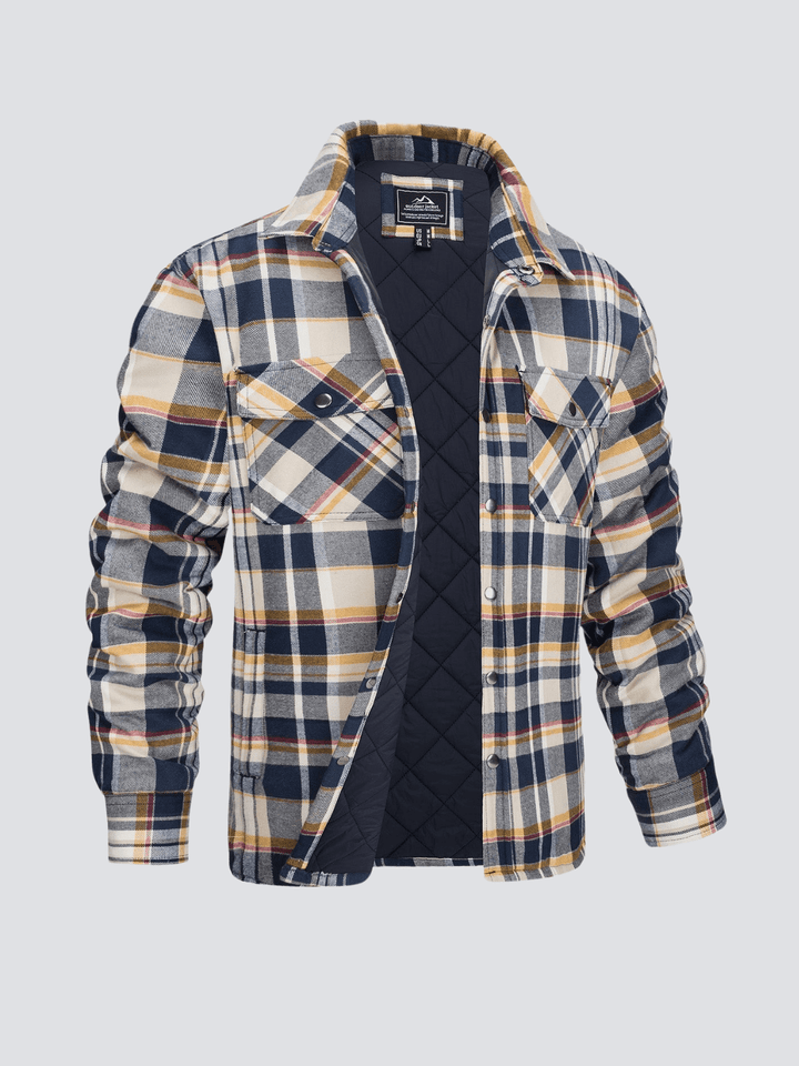 Rudolf | Gestreifte Flanelljacke