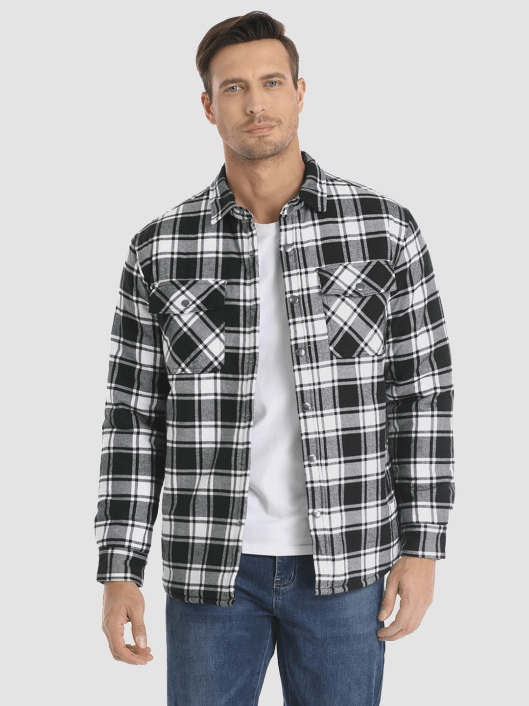 Rudolf | Gestreifte Flanelljacke