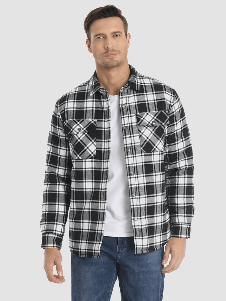 Rudolf | Gestreifte Flanelljacke