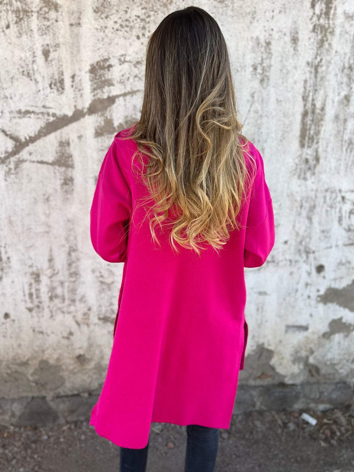Julia | Elegante Strickjacke mit Reißverschluss