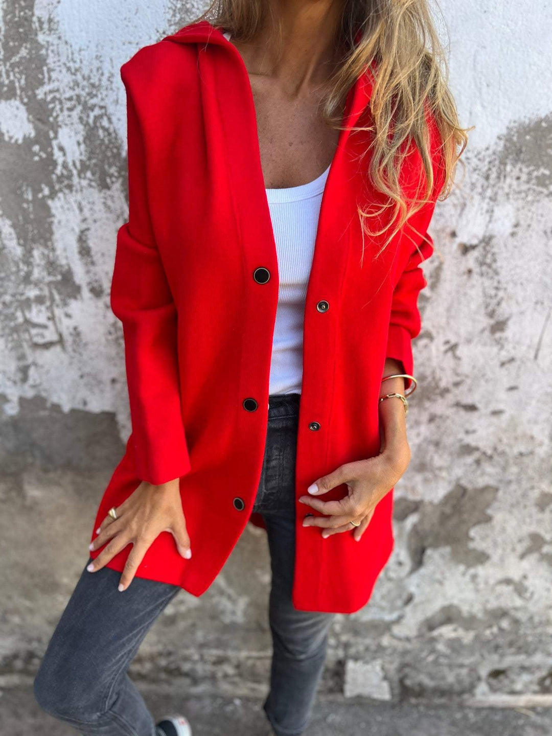 Marlene | Lässige Kapuzenjacke
