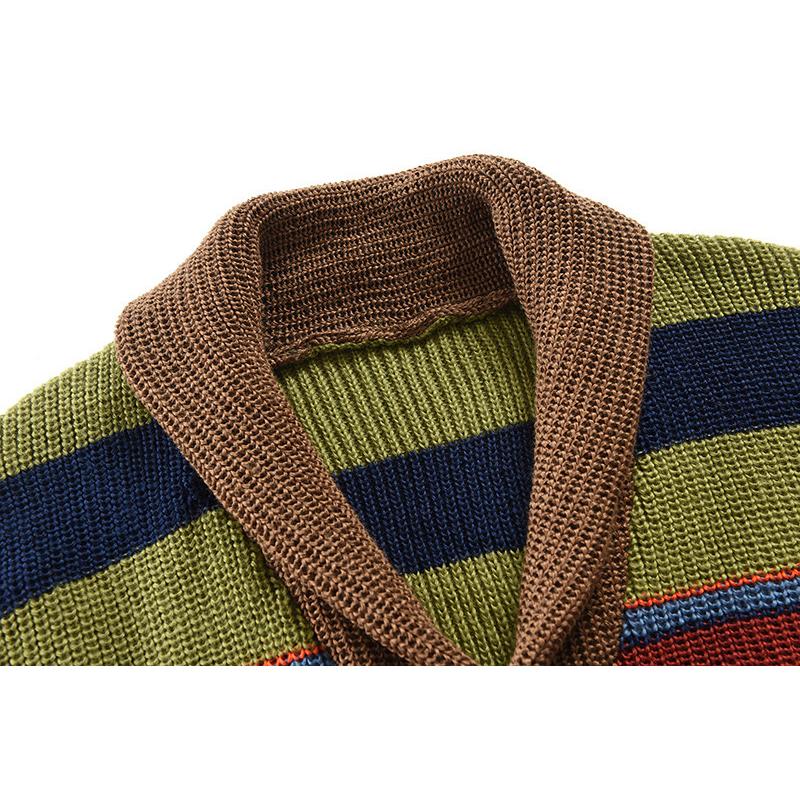 Timo | Farbmuster Strickjacke für den Herbst