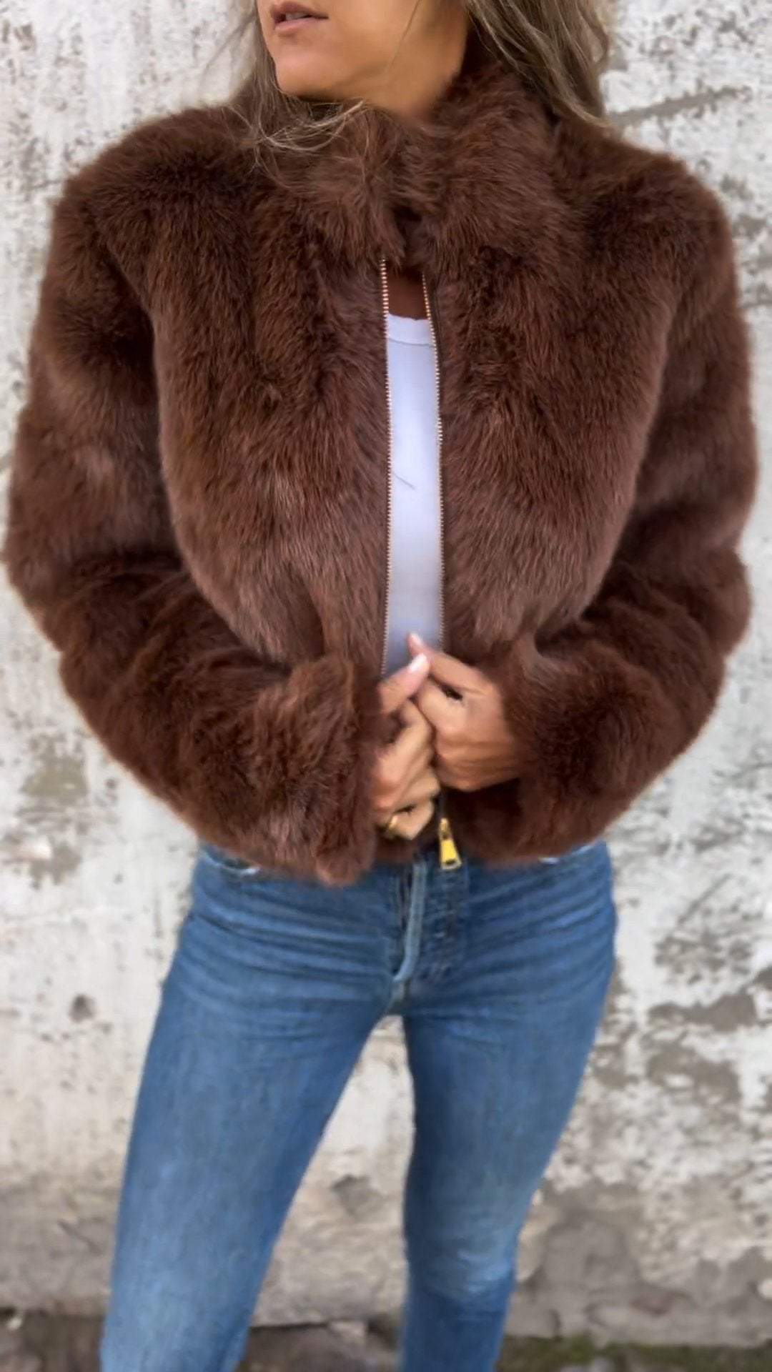 Lara | Warmer weicher Jacke für den Herbst