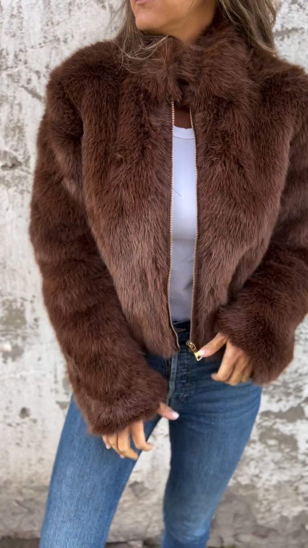 Lara | Warmer weicher Jacke für den Herbst