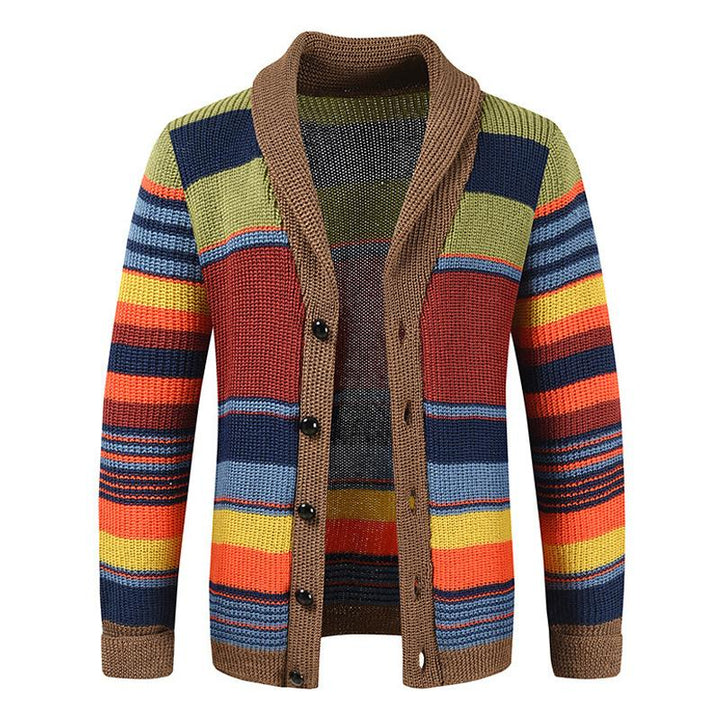 Timo | Farbmuster Strickjacke für den Herbst