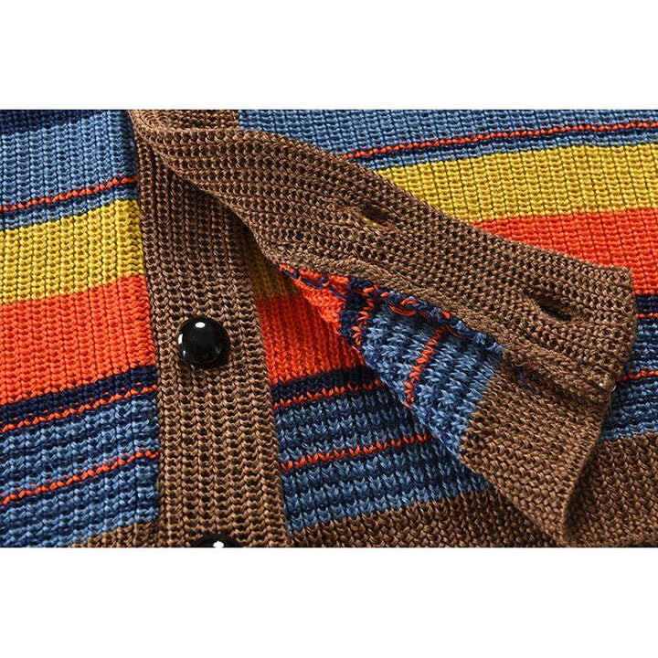 Timo | Farbmuster Strickjacke für den Herbst