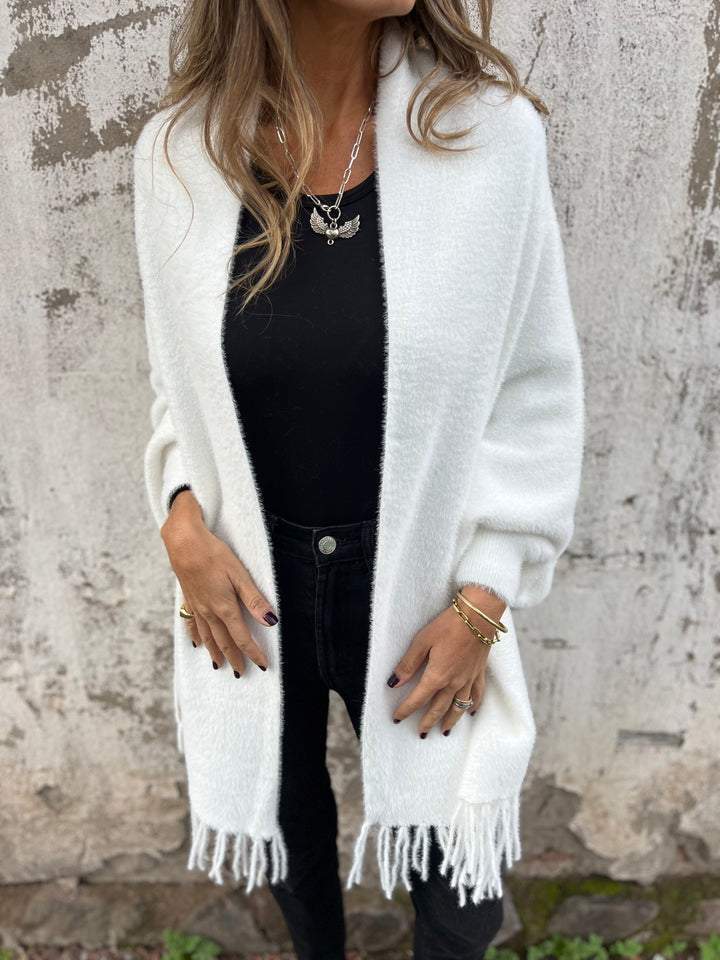 Katja | Langärmelige Strickjacke