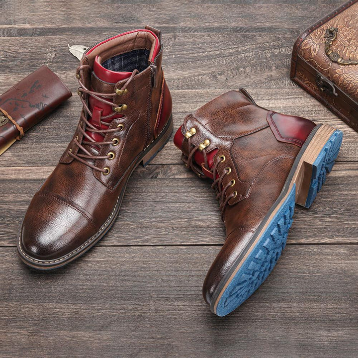 Oswin | Schnürstiefel aus Leder