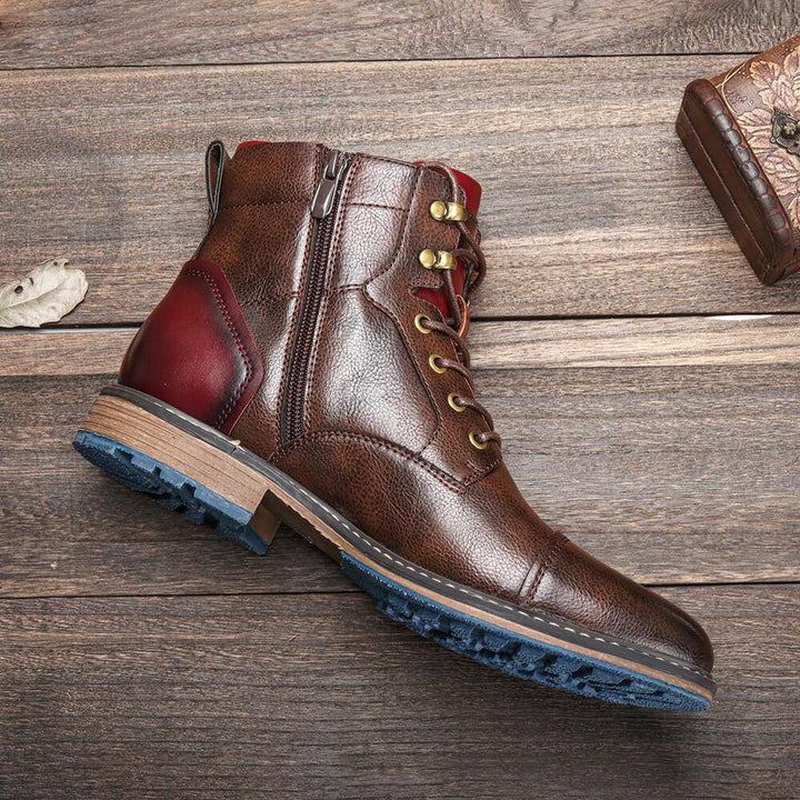 Oswin | Schnürstiefel aus Leder