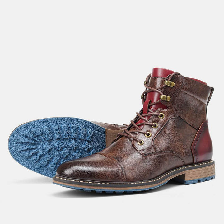 Oswin | Schnürstiefel aus Leder