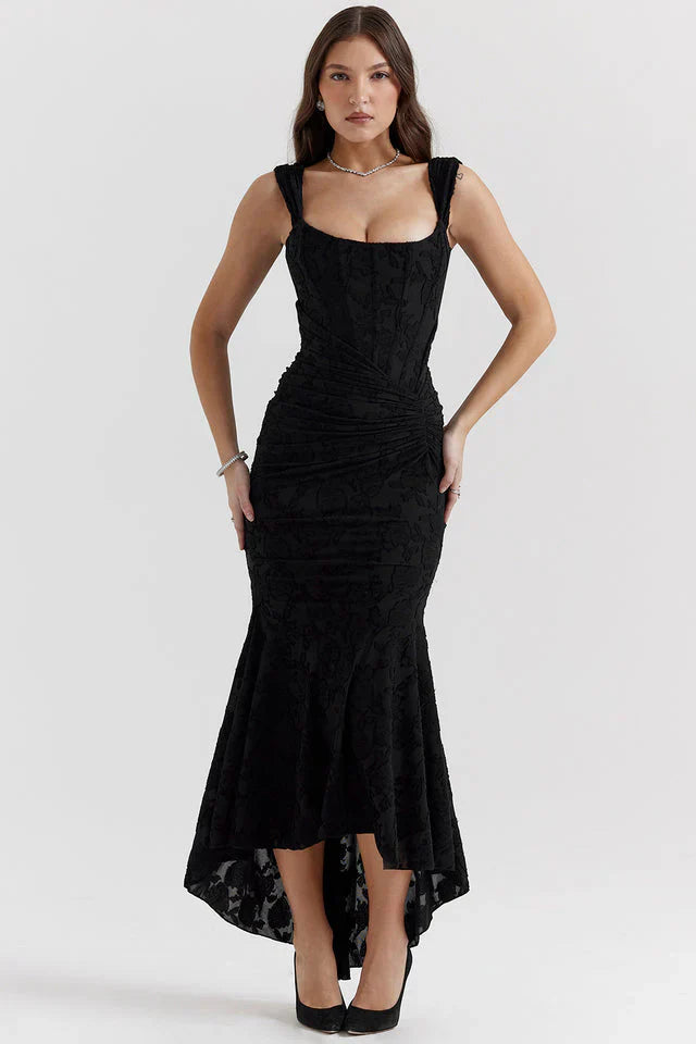 Dina |  Elegantes handgefertigtes Kleid