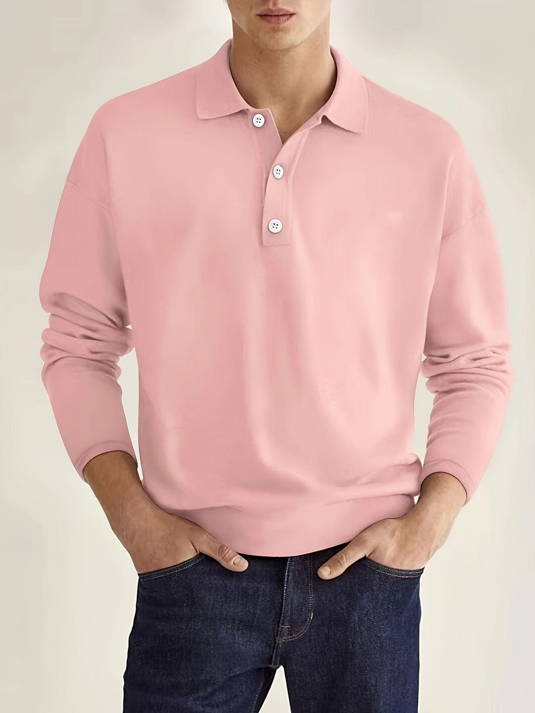 Mark | Langärmeliges Polohemd
