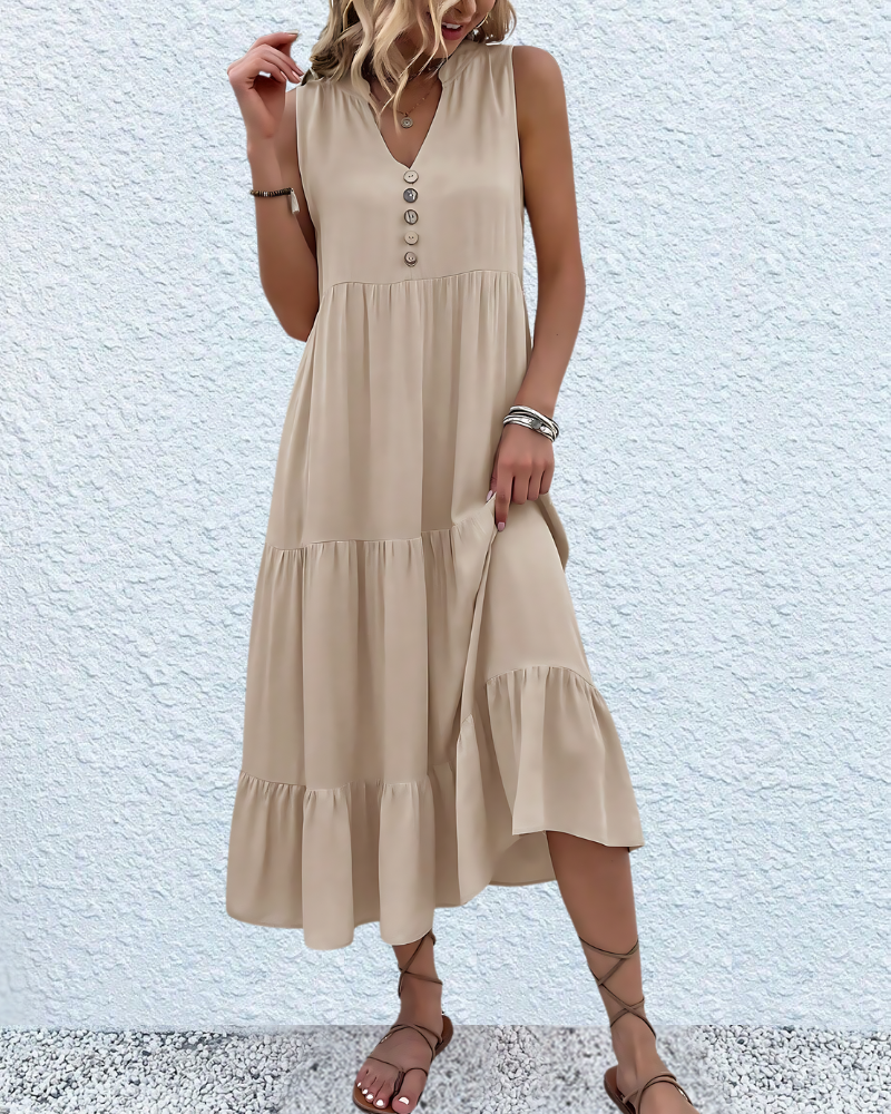 Corrina | Verführerisches, bauchbedeckendes, wirbelndes Kleid