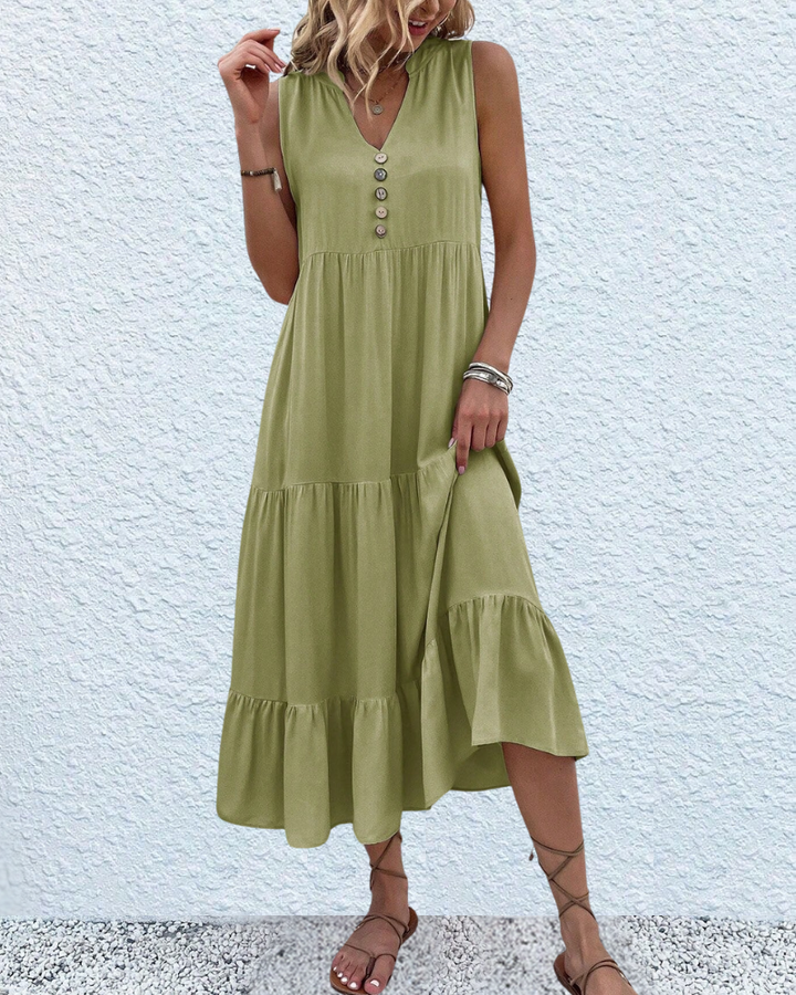 Corrina | Verführerisches, bauchbedeckendes, wirbelndes Kleid