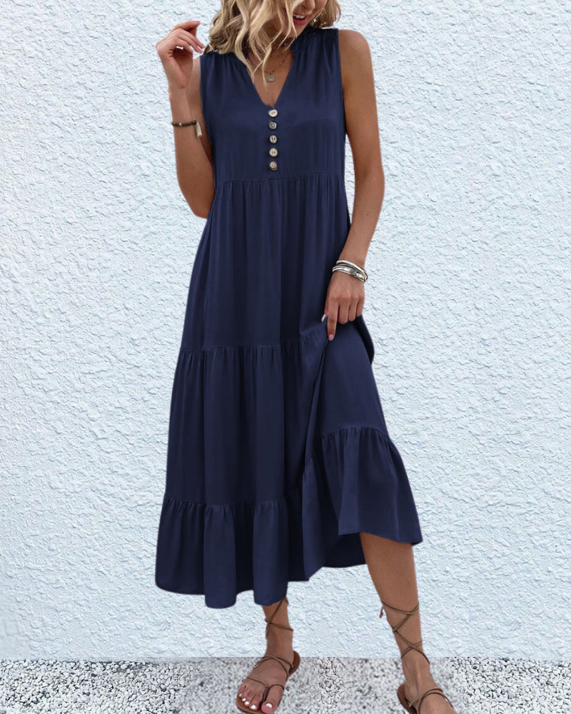 Corrina | Verführerisches, bauchbedeckendes, wirbelndes Kleid