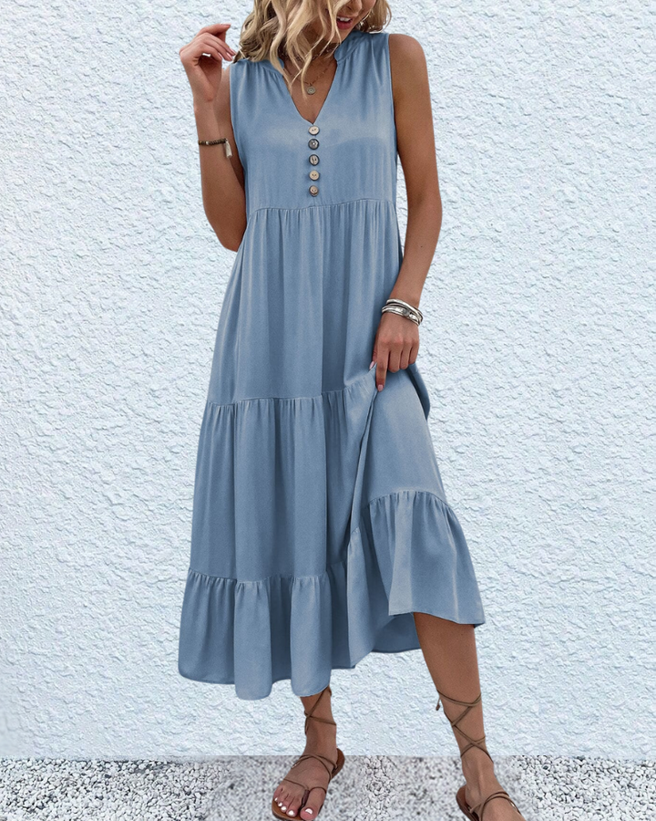 Corrina | Verführerisches, bauchbedeckendes, wirbelndes Kleid