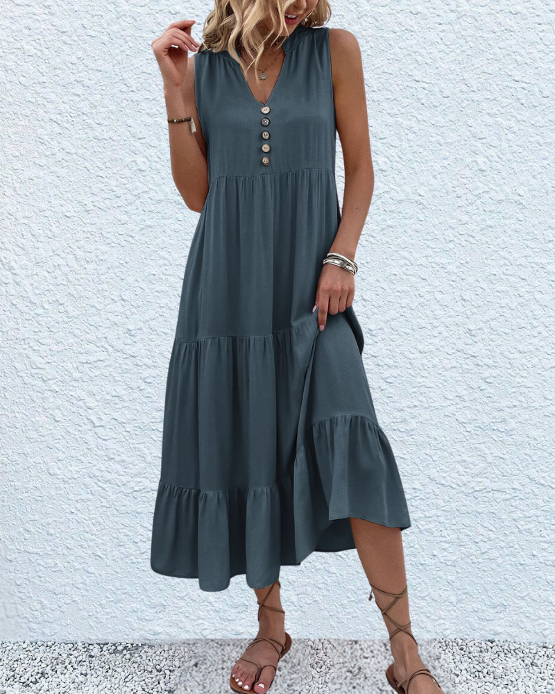 Corrina | Verführerisches, bauchbedeckendes, wirbelndes Kleid