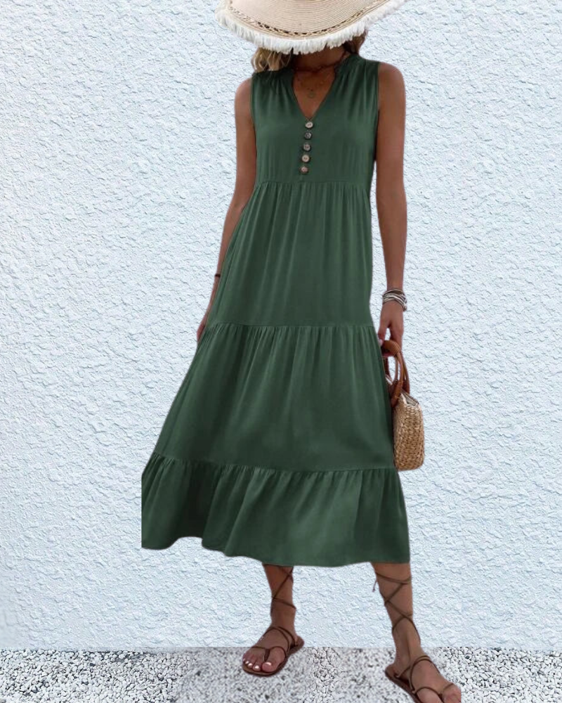 Corrina | Verführerisches, bauchbedeckendes, wirbelndes Kleid