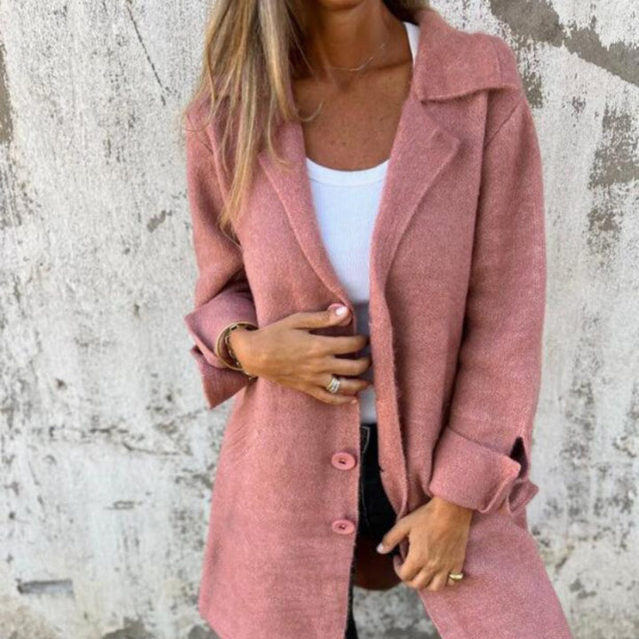 Linda |  Komfortable mittellange Jacke
