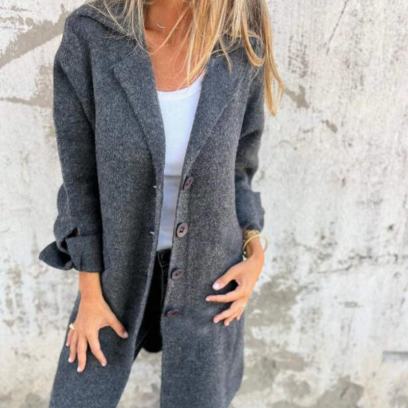 Linda |  Komfortable mittellange Jacke