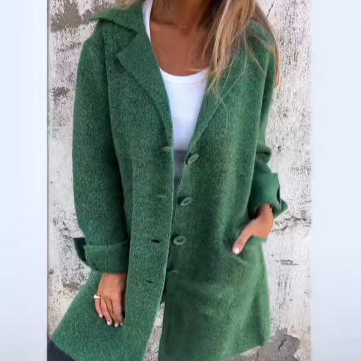 Linda |  Komfortable mittellange Jacke
