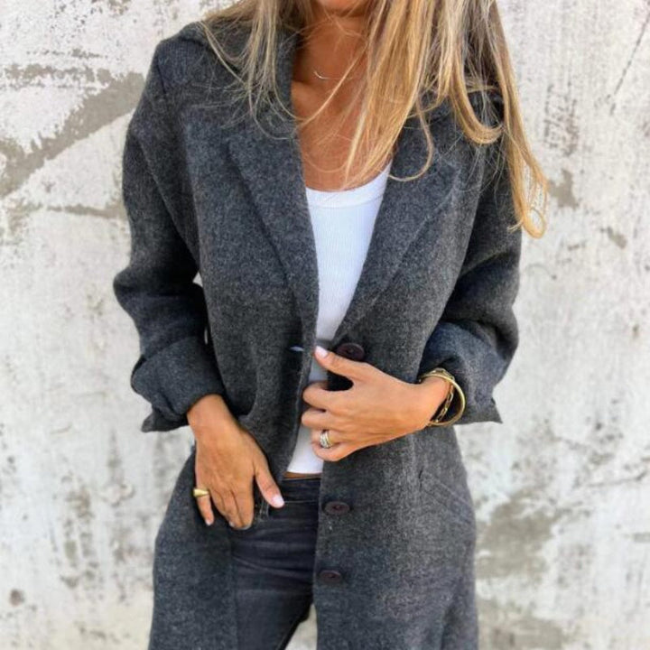 Linda |  Komfortable mittellange Jacke
