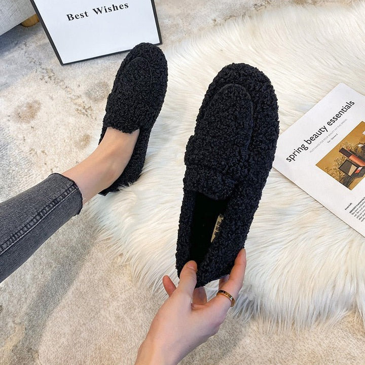 Zita | Slip-Ons aus Plüsch