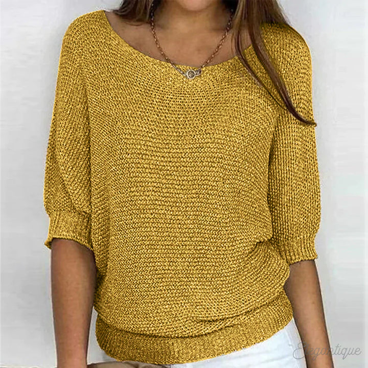 Luigia | Perfekter Strickpullover