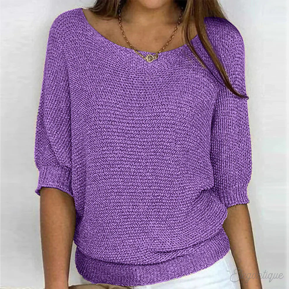 Luigia | Perfekter Strickpullover