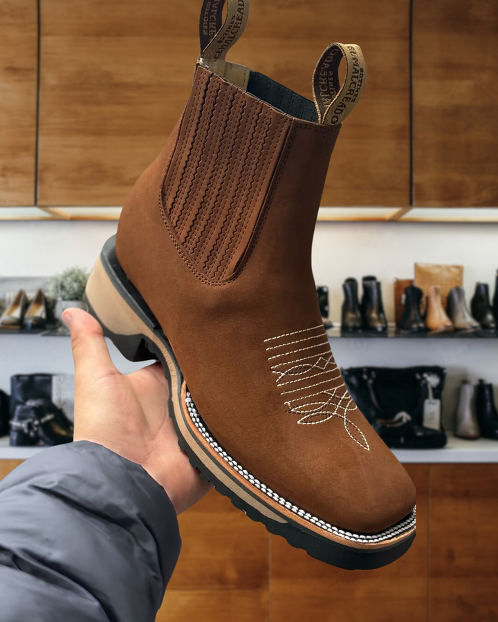 Micha | Klassische Unisex-Lederstiefel